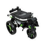 Axglo V2 Golf Push Cart - 3-Wheel - Patented 1-Step Folding System | MaxStrata®