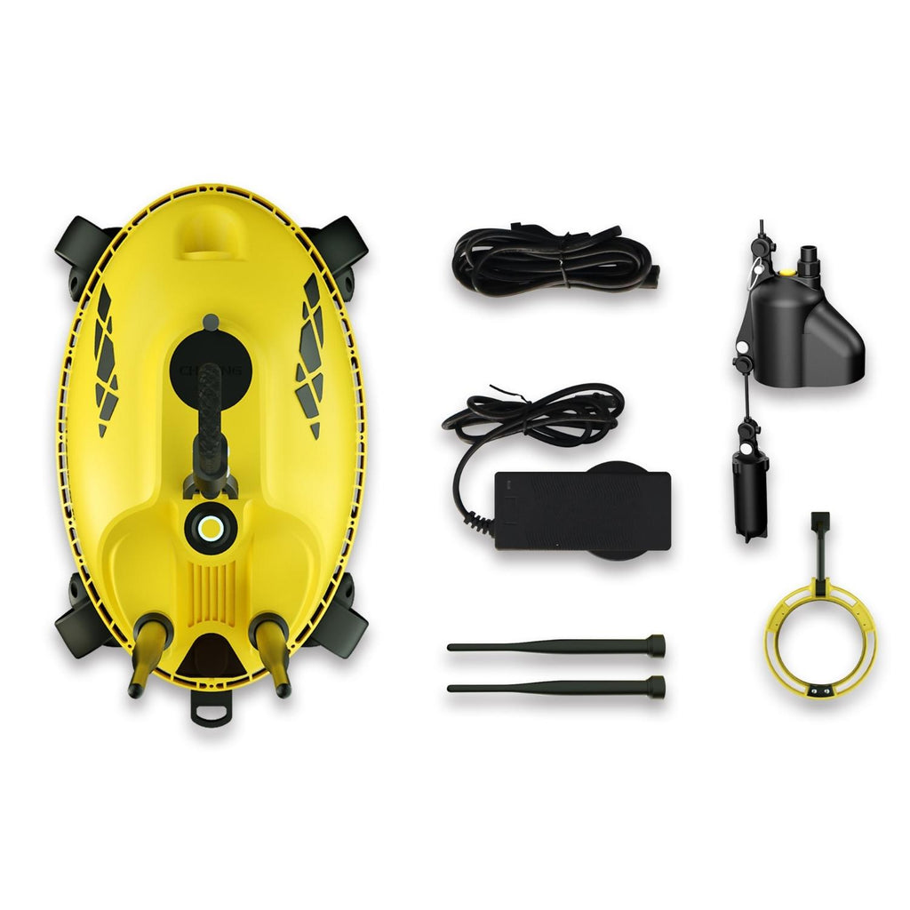 Chasing F1 Fish Finder Underwater Drone & Sonar Stand Bundle (20M Package) | Wireless Underwater Fishing Camera | MaxStrata®