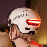 LIVALL L23 Cycling Smart Helmet with Removable Visor - Large (22.8- 24.4 in) | MaxStrata®