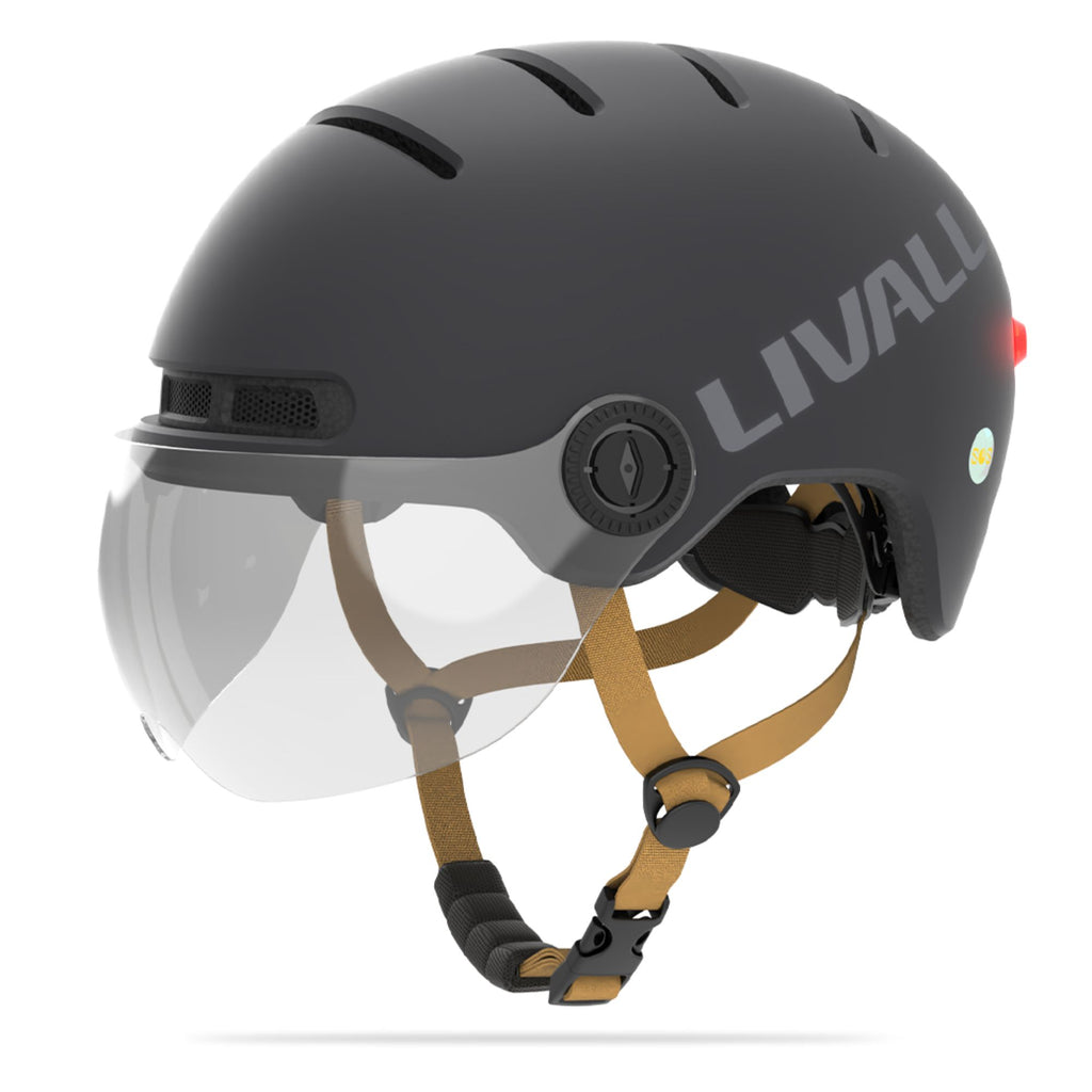 LIVALL L23 Cycling Smart Helmet with Removable Visor - Large (22.8- 24.4 in) | MaxStrata®