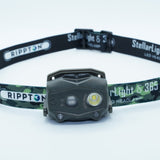 Rippton StellarLight δ 365 Headlamp | Rechargeable Lightweight IP66 Waterproof Motion Sensor Long Last Flashlight | MaxStrata®