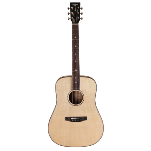 Tyma TD-10 Dreadnought Acoustic Guitar | Solid Sitka Spruce Top | MaxStrata®