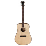 Tyma TD-10E Dreadnought Acoustic-Electric Guitar with Pick Up | Solid Sitka Spruce Top | MaxStrata®