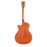 Tyma TG-10ME Grand Auditorium Acoustic-Electric Guitar with Pick Up | Solid Mahogany Top | MaxStrata®