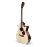 Tyma TG-12 Grand Auditorium Acoustic Guitar | Solid Engelmann Spruce Top | MaxStrata®