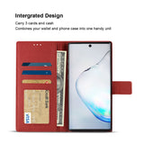 Reiko Samsung Galaxy Note 10 Plus 3-in-1 Wallet Case in Red | MaxStrata