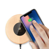 Reiko Real Ultra Slim Qi Wireless Charging Pad for iPhone X/ 8/ 8 Plus, LG V30, Samsung S9/ S9Plus/ S8/ S8 Plus/ S7/ S6/ | MaxStrata