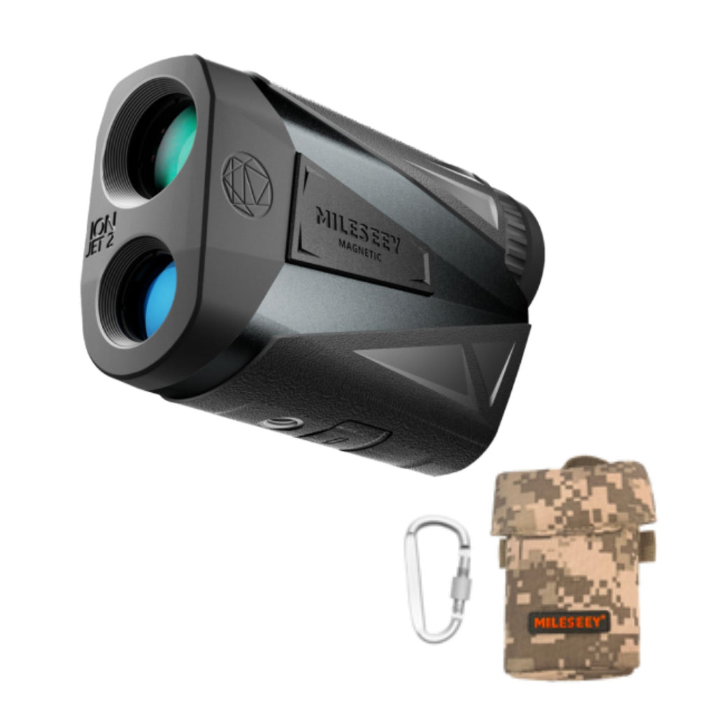 MiLESEEY PFH10 Hunting Rangefinder | IONJET 2 Laser Rangefinder with 2000-Yard Range & 6X Magnification | MaxStrata®