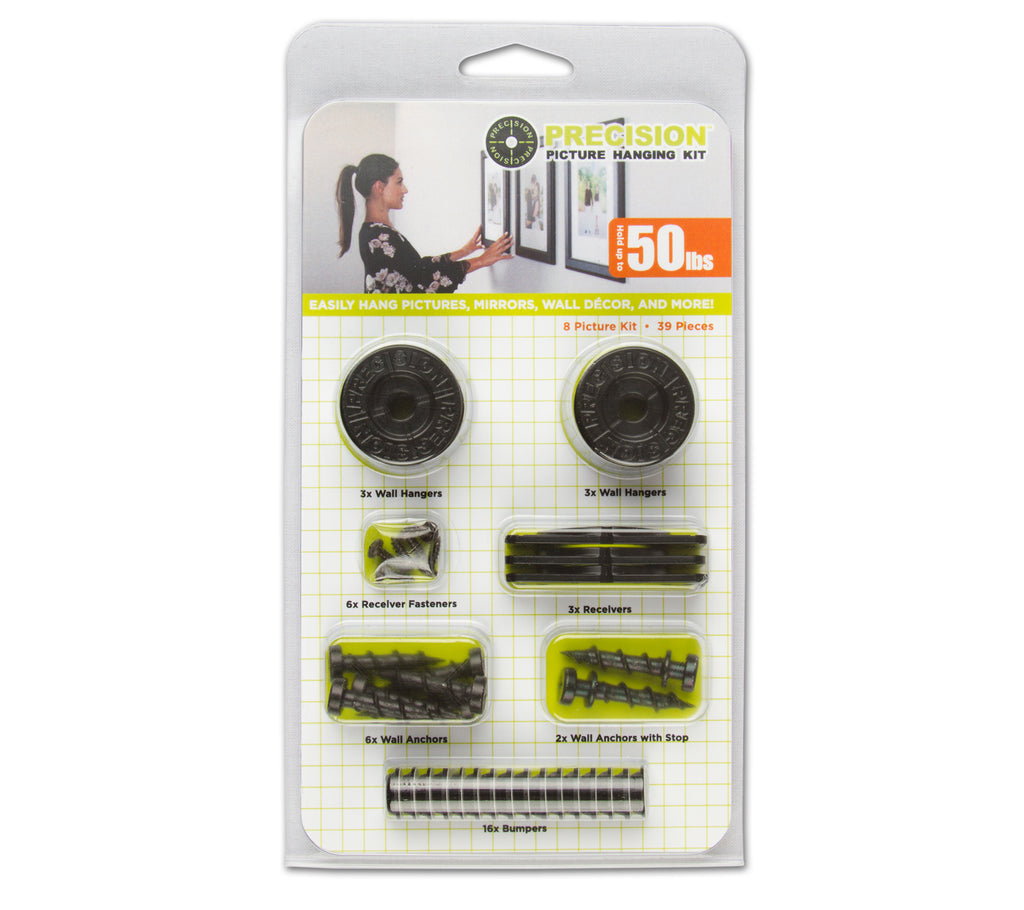 Precision 8 Picture Hanging Kit | MaxStrata®