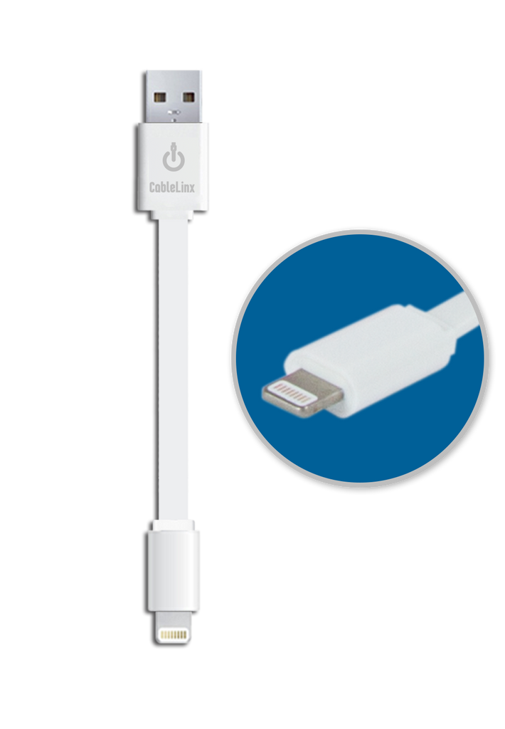 ChargeHub CableLinx Lightning to USB Charge & Sync Cable - White | MaxStrata®