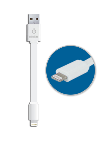 ChargeHub CableLinx Lightning to USB Charge & Sync Cable - White | MaxStrata®