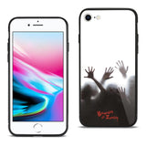 Reiko iPhone 7/8/SE2 Hard Glass Design TPU Case with Zombies | MaxStrata
