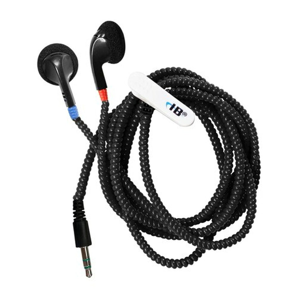 HamiltonBuhl Skooob Tangle-FREE Cushioned Earbuds - Black | MaxStrata®