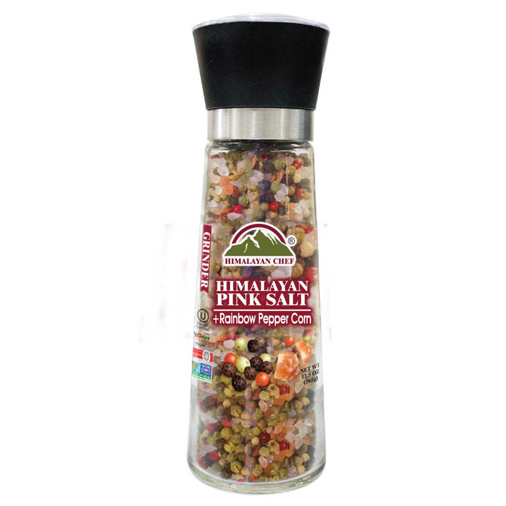 Himalayan Chef Salt & Pepper Mill, Tall & Reviews