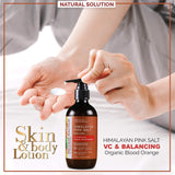 Natural Solution Himalayan Pink Salt Moisturizing Body Lotion with Blood Orange - 7.5 oz | MaxStrata®